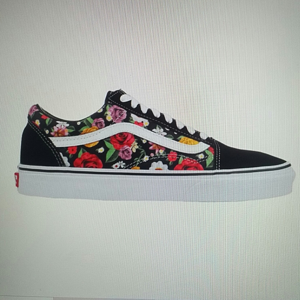 VANS - Old Skool Lux Floral Skate shoes